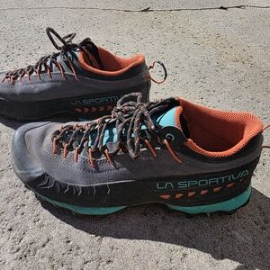 La Sportiva Women's Black and Orange Athletic Shoes